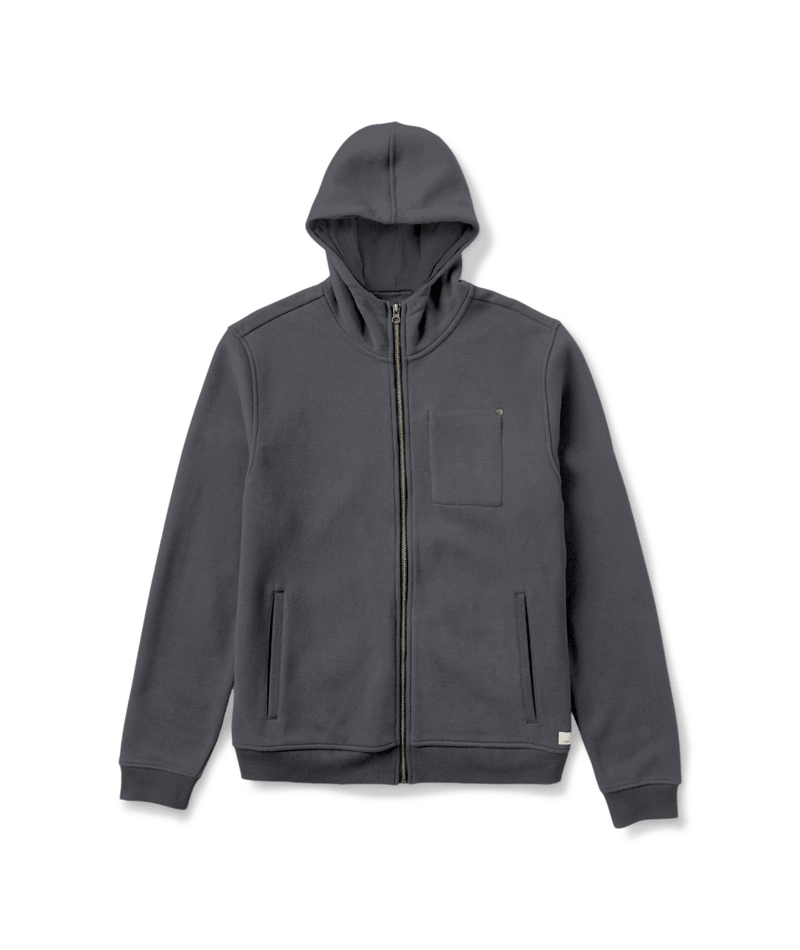 VUORI Mens Seaside Hoodie Smoked Beryl