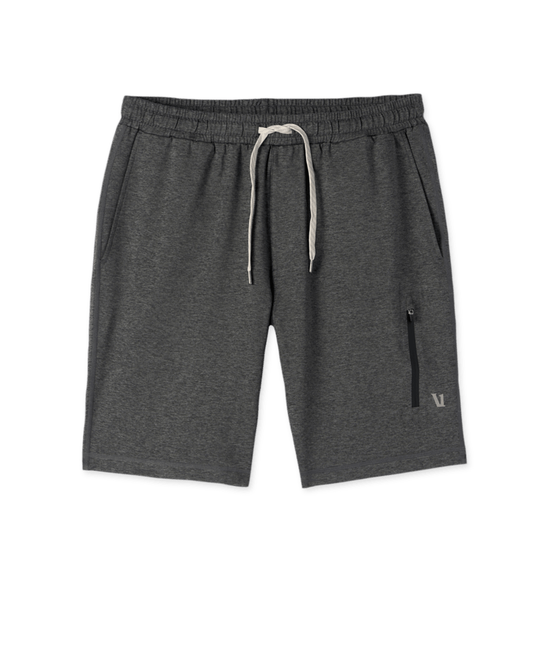 VUORI Mens Sunday Performance Short 8.5" Charcoal Heather