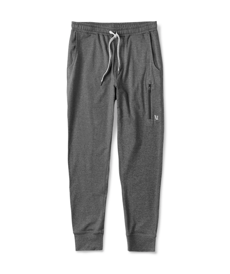 VUORI Mens Sunday Performance Jogger Charcoal Heather