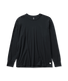 VUORI Womens L/S Feather Tee Washed Black
