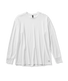 VUORI Womens L/S Feather Tee White