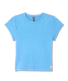 Vuori Short Sleeve Halo Baby Tee - Oasis Blue Heather.