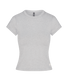 Vuori Short Sleeve Halo Baby Tee - Pale Grey Heather.