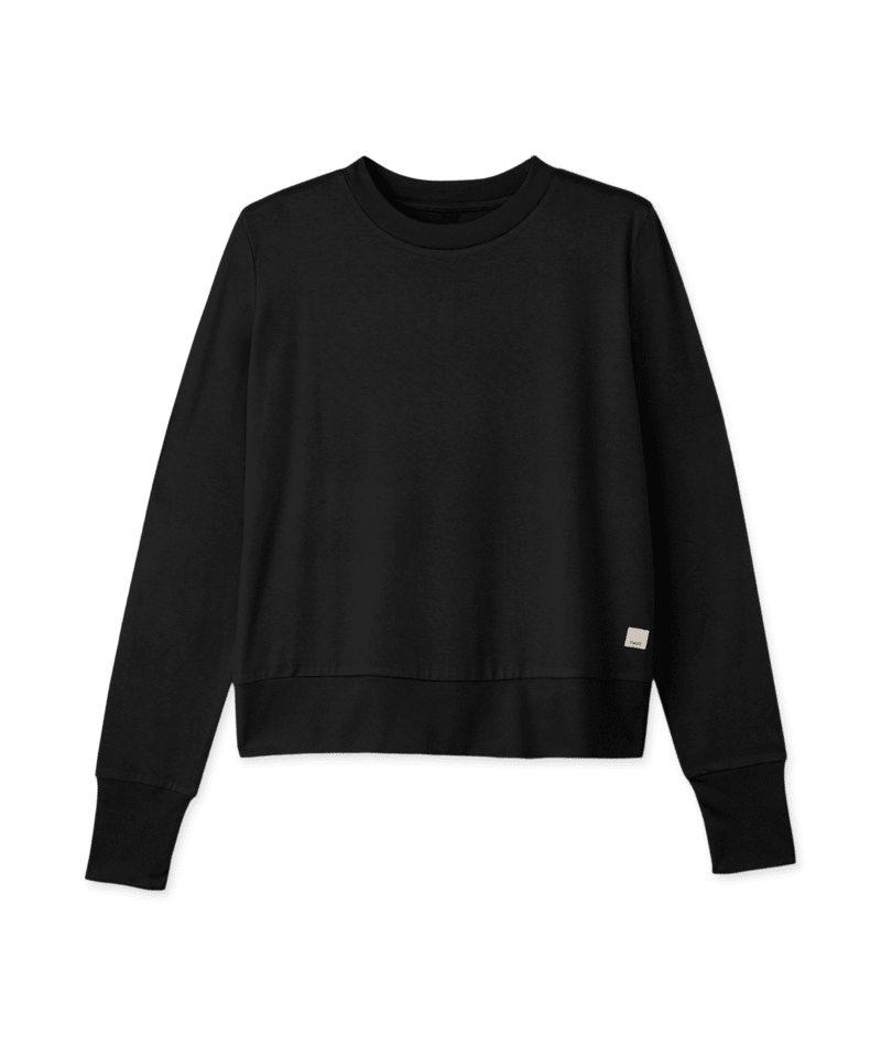 VUORI Womens Daydream Crew Black Heather