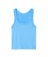 Vuori Energy Racerback Tank - Oasis Blue Heather.