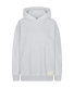 Vuori Women's Restore OS Hoodie - Pale Grey Heather.