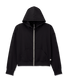 Vuori Halo Modern Full Zip Hoodie - Solid Black.