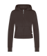 Vuori Halo Mini FZ Hoodie - Java Heather.