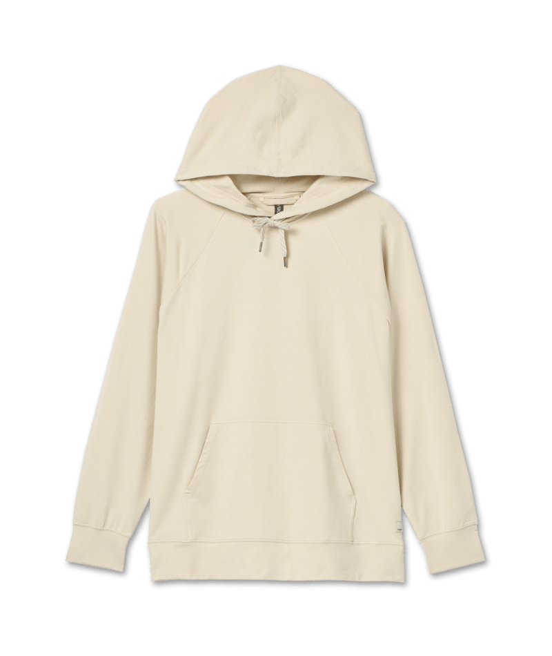 VUORI Womens Halo Oversized Hoodie Milkweed Heather