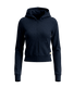 Vuori Women's Vuori AllTheFeels Mini FZ Hood - Blue Coast.