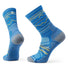 Smartwool Hike Light Cushion Mountain Range Crew Socks.