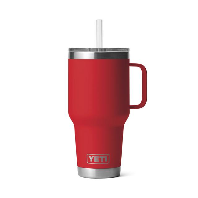 YETI Rambler 35 Oz Straw Mug RESCUE RED