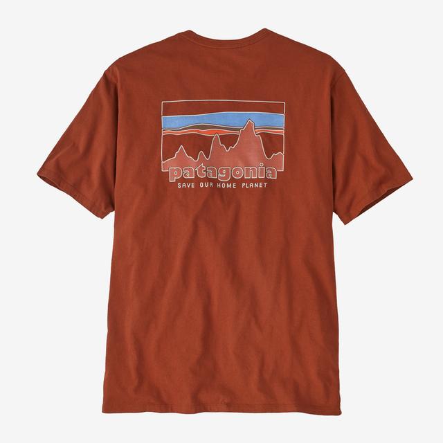 PATAGONIA M '73 Skyline Organic T-Shirt BURR