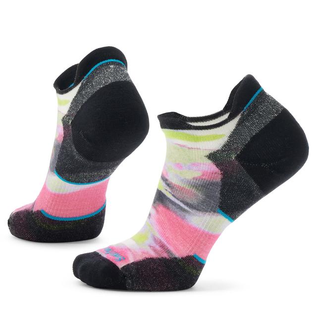 Smartwool Women's Run Targeted Cushion Brushed Print Low Ankle Socks 89 / L