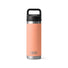 YETI Rambler 18 Oz Water Bottle With Chug Cap PEACH
