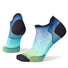 Smartwool Women's Run Zero Cushion Ombre Print Low Ankle Socks.