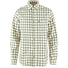 FJALLRAVEN Ovik Flannel Shirt M Chalk White-Laurel Green