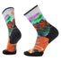 Smartwool Unisex Trail Run Singletrack Print Crew Socks.