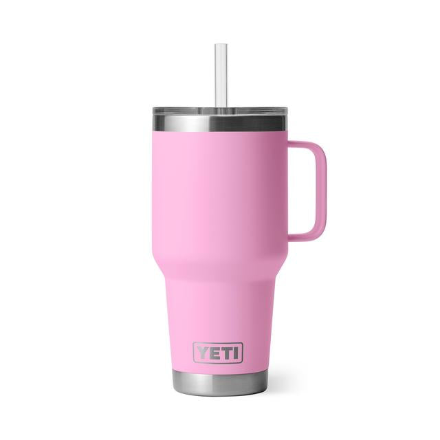 YETI Rambler 35 Oz Straw Mug POWER PINK