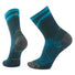 Smartwool Run Zero Cushion Mid Crew Pattern Socks.