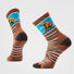 Smartwool Hike Targeted Cushion Bear Stripe Mid Crew Socks - Men's.