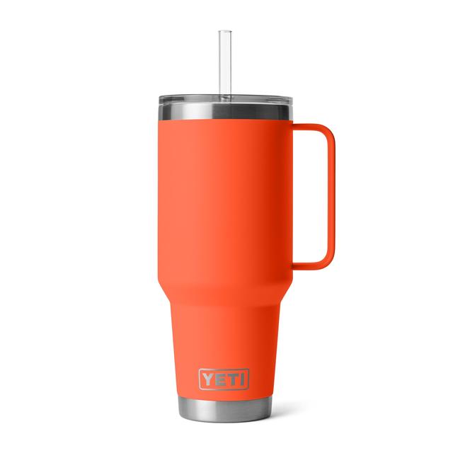 YETI Rambler 42 Oz Straw Mug PAPAYA