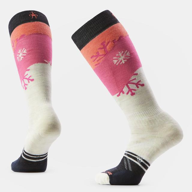 Smartwool Ski Full Cushion Snowpocalypse Pattern Over The Calf Socks A81