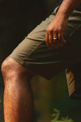 LIVSIN Men's Flex Canvas Shorts