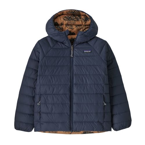 Patagonia Kids' Reversible Down Sweater Hoody.