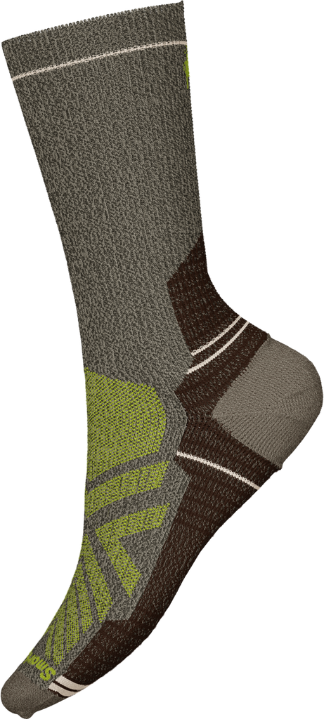 Smartwool Hike Light Cushion Crew Socks Military Olive-Fossil