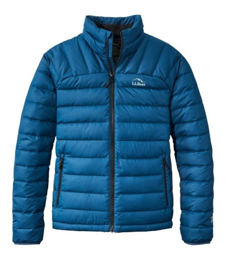 L.L.Bean Bean's Down Jacket Men's Regular Dark Marine Blue