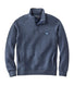 L.L.Bean Bean's Quilted Sweatshirt Men's Regular Indigo Heather