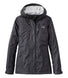 L.L.Bean Women's Trail Model Rain Jacket Black