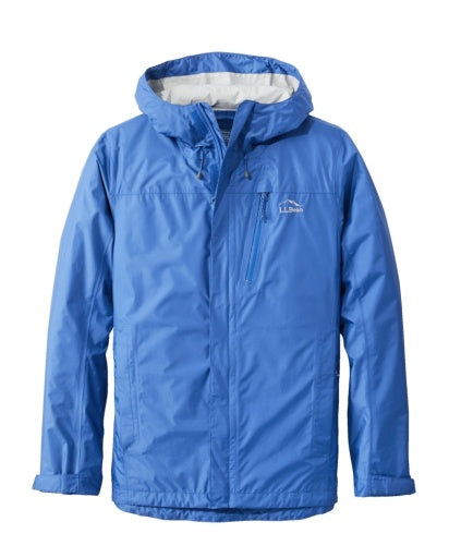 L.L.Bean Men's Trail Model Rain Jacket Deep Sapphire