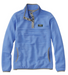 L.L.Bean Women's Airlight Knit Pullover Malibu Blue Heather