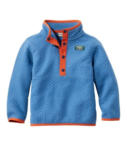 L.L.Bean Quilted Pullover Infants' Rustic Blue