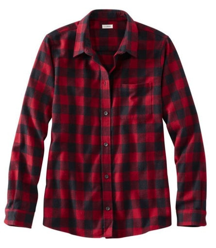 L.L.Bean Scotch Plaid Shirt Women's Regular Rob Roy