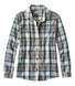L.L.Bean Scotch Plaid Shirt Women's Regular Bean of Freeport Cream