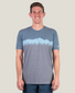 Belong Designs Graphic Traverse Tek Tee SWITCHBACK BUE / L