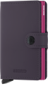 SECRID Matte Miniwallet DK PURPLE/FUCHS