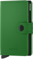 SECRID Matte Miniwallet BRIGHT GREEN