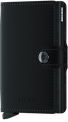 SECRID Matte Miniwallet BLACK