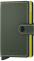SECRID Matte Miniwallet GREEN & LIME