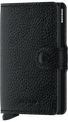 SECRID Vegetable Tanned Miniwallet BLACK/BLACK