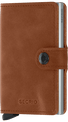 SECRID Vintage Miniwallet COGNAC/SILVER