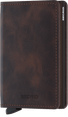 SECRID Vintage Slimwallet CHOCOLATE