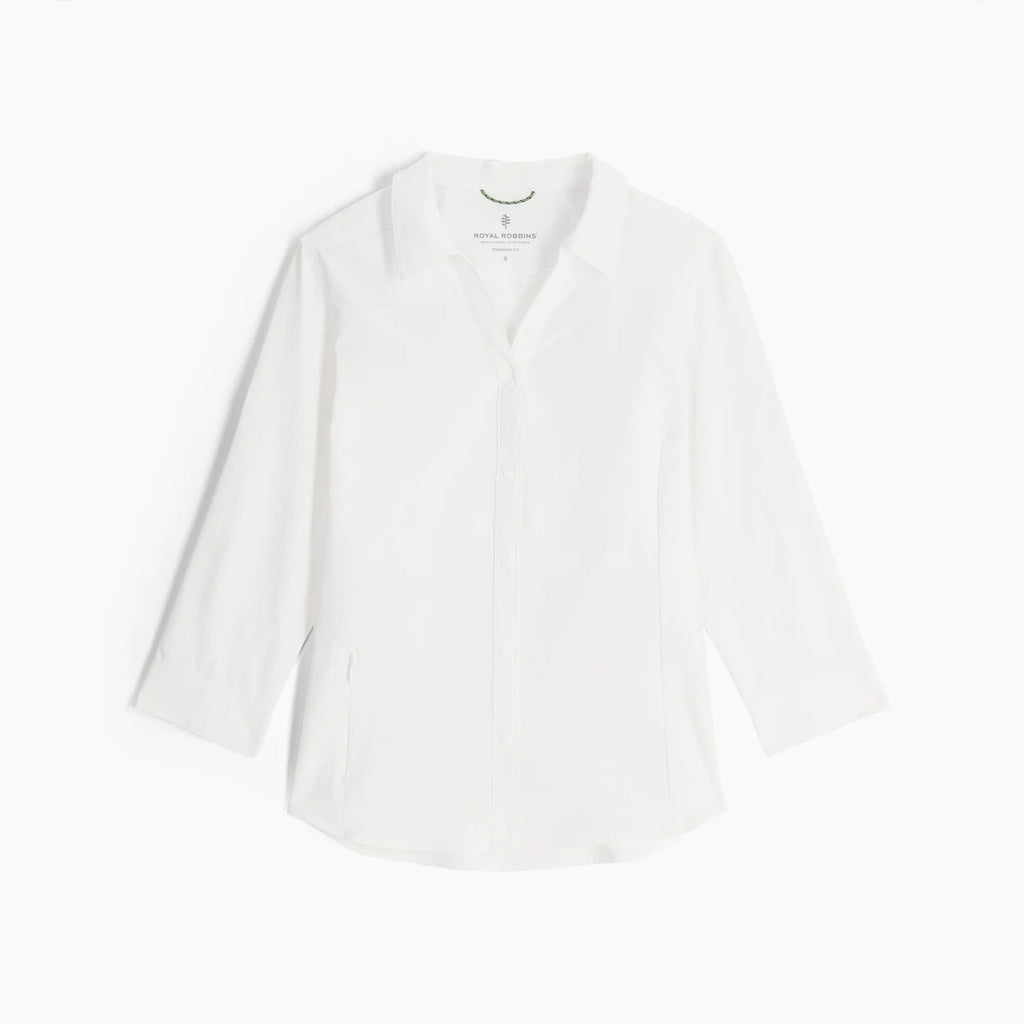 Royal Robbins Womens Expedition Pro 3/4 Sleeve 10