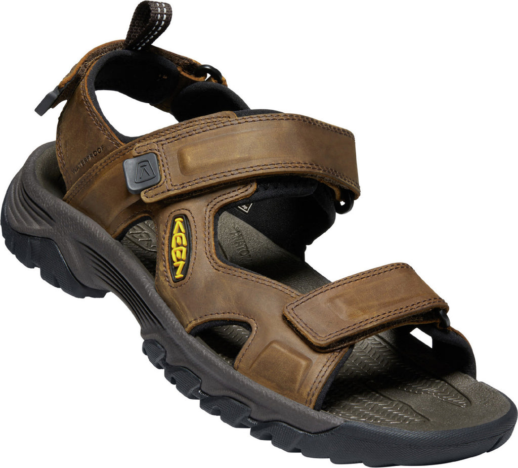 KEEN Footwear Men's Targhee III Open Toe Sandal - Bison / Mulch | J&H Outdoors