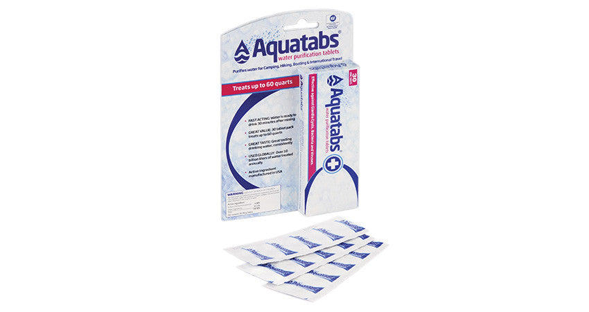 Aquatabs Aquatabs Single (30 pack) | J&H Outdoors