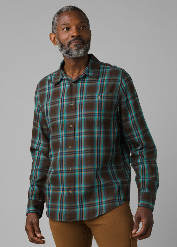 prAna Men's Dolberg Flannel Shirt | J&H Outdoors